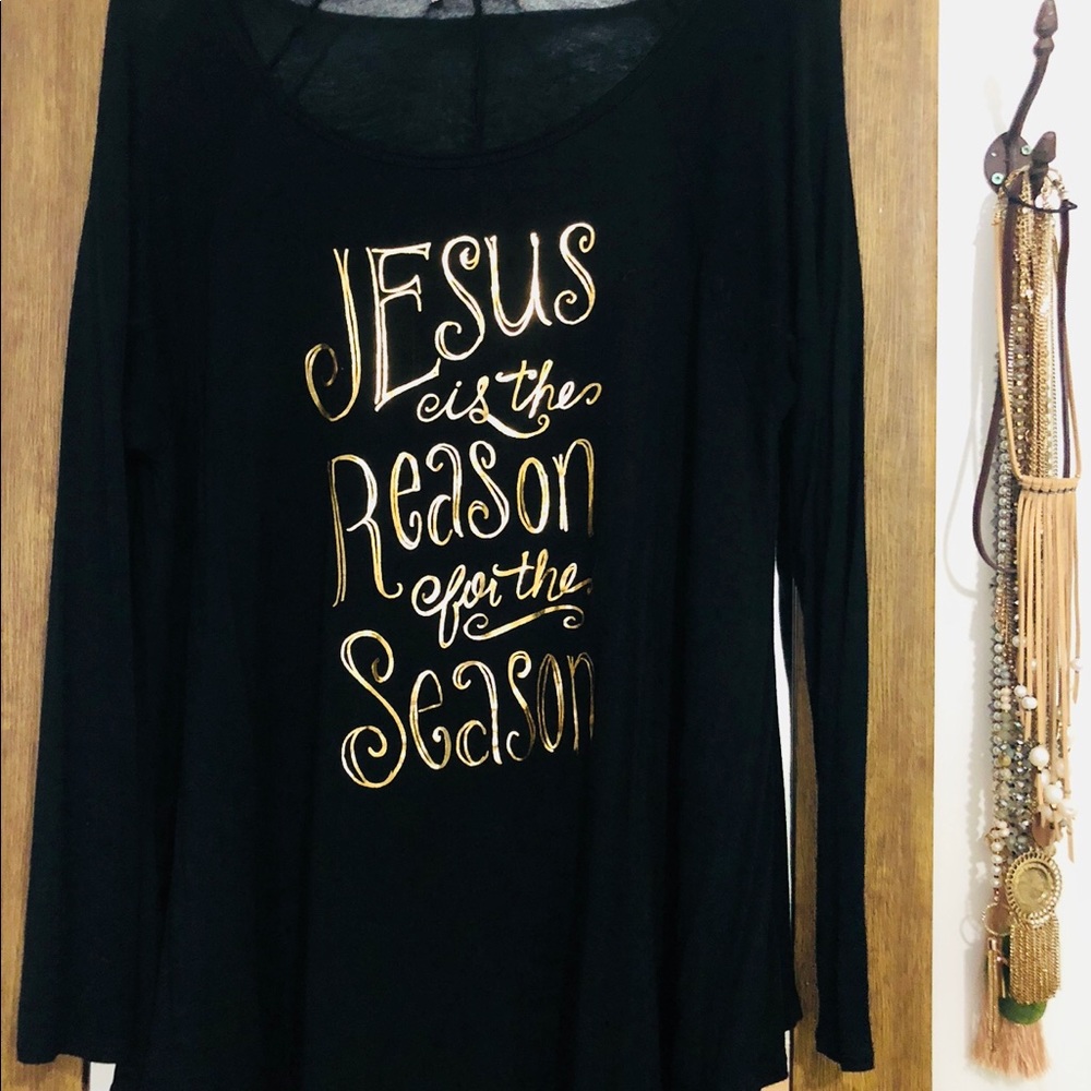 Altar’d State Christmas Top